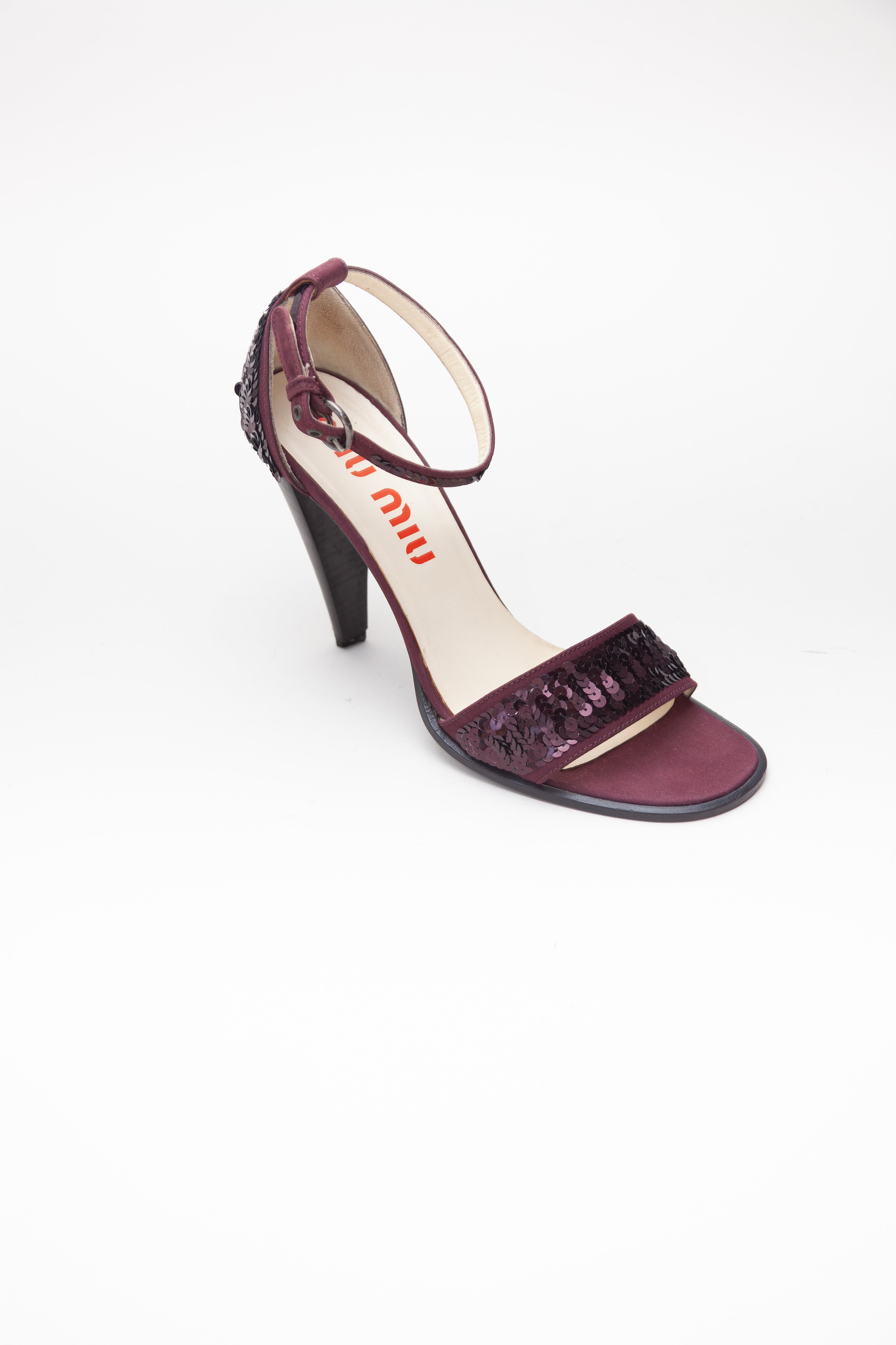 Miu Miu Vintage Sequin Sandals – The Shoe Archives