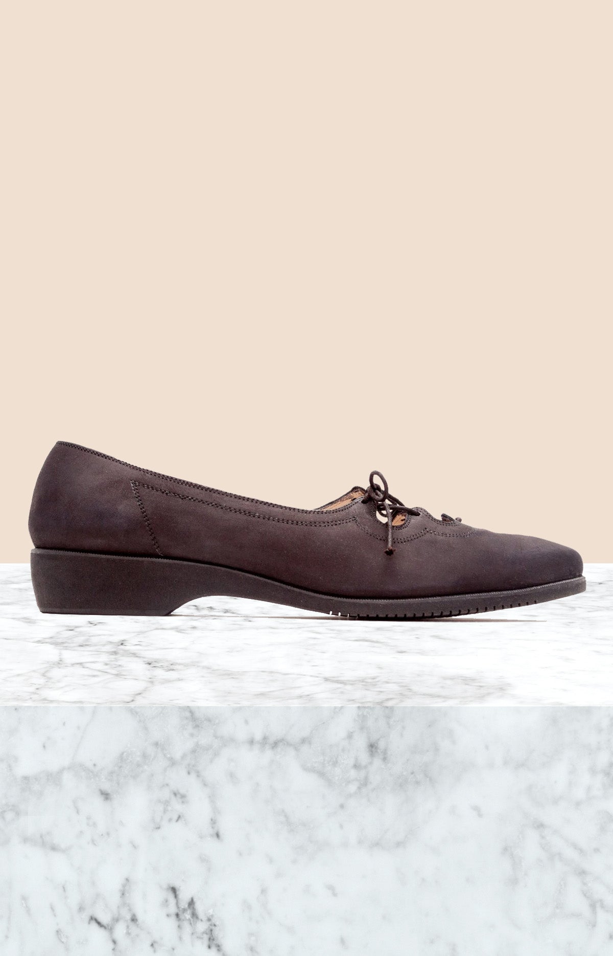 ferragamo vintage lace up flats