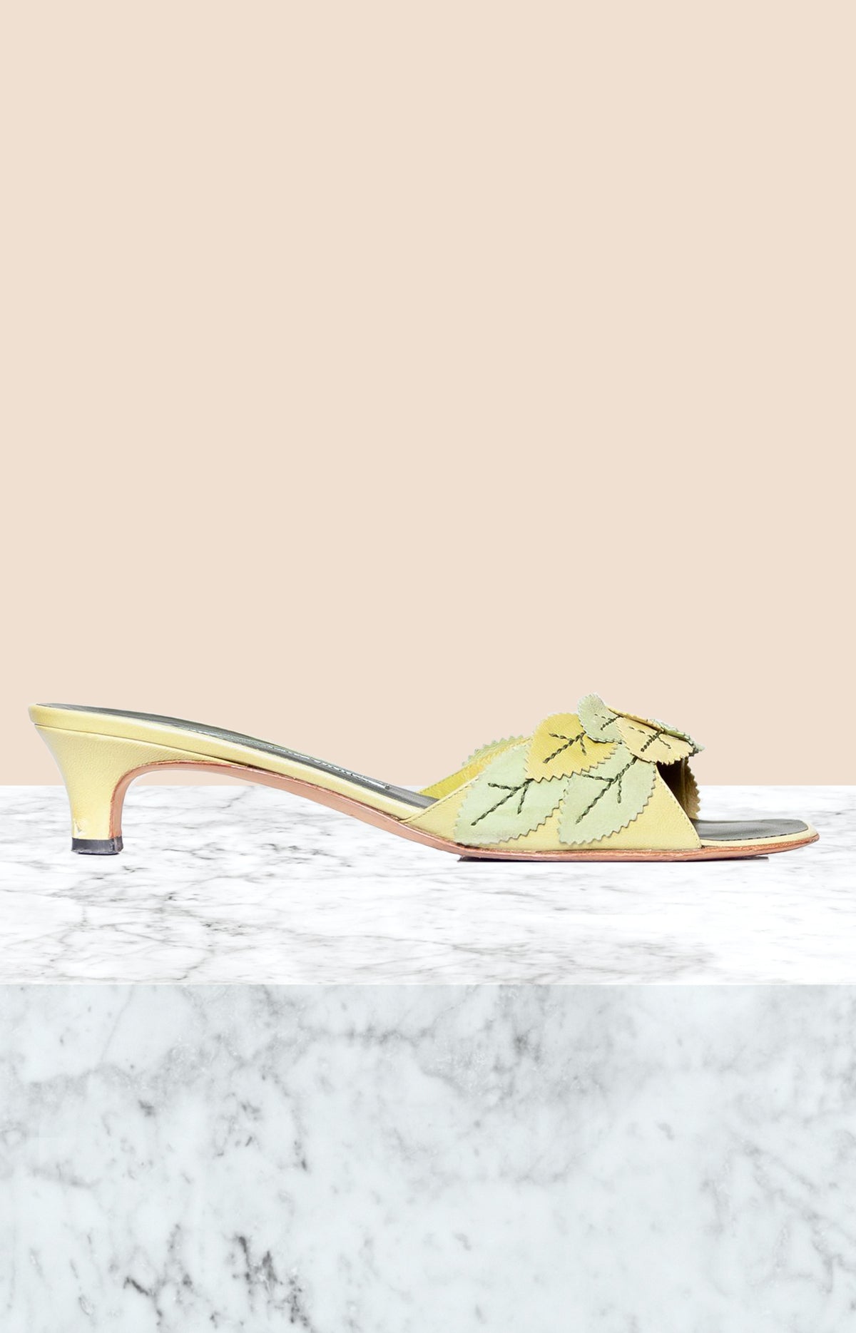 Manolo Blahnik vintage leather sandals