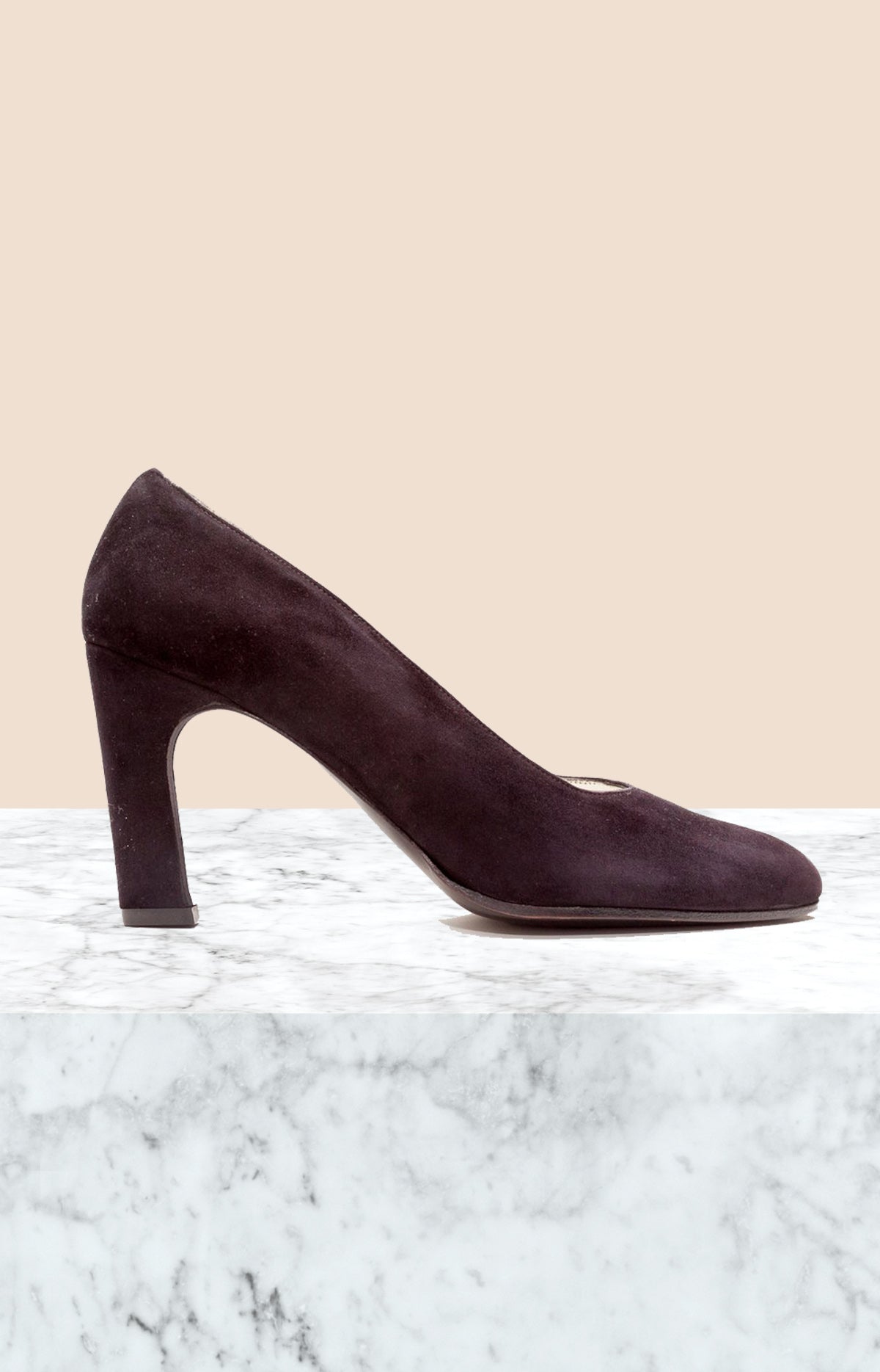 Robert Clergerie vintage suede pumps